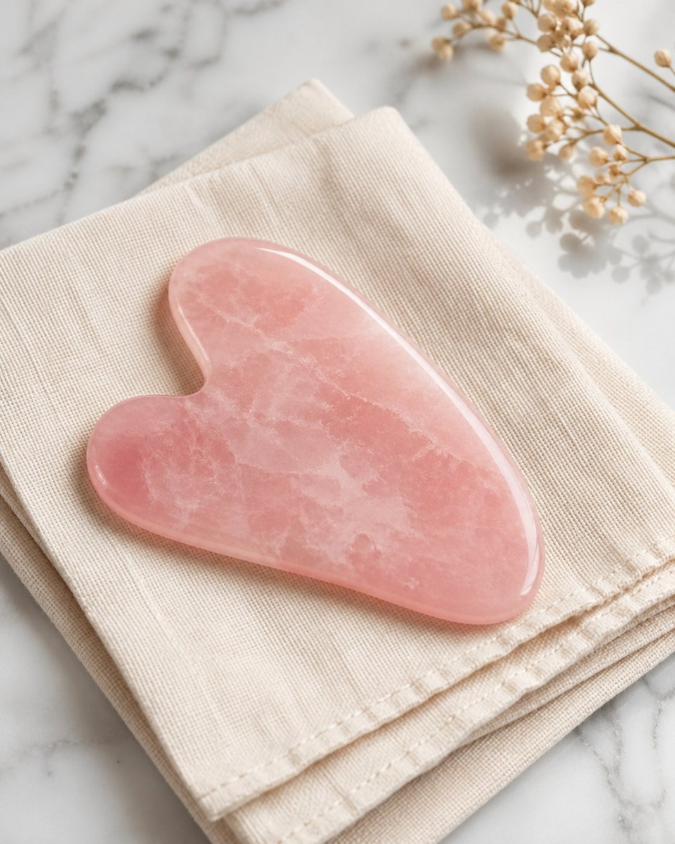 Rose Quartz Gua Sha Stone
